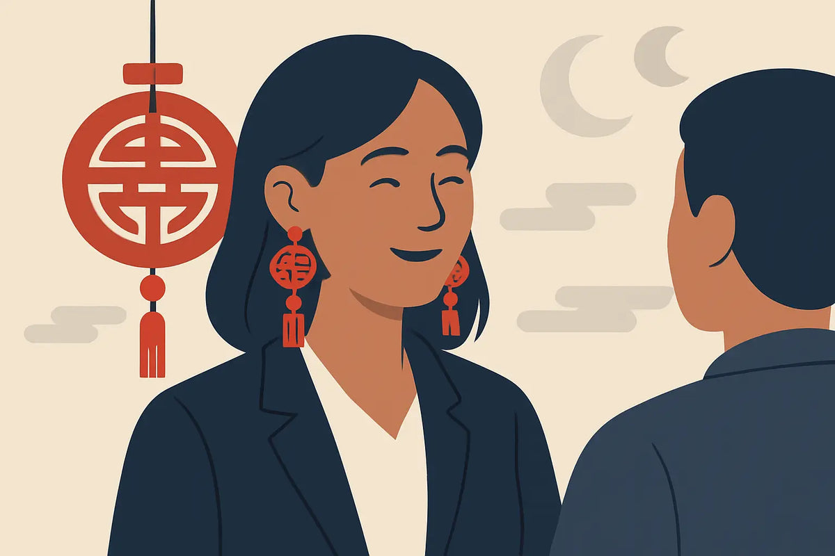 Lunar New Year Lucky Earrings That Start Talks