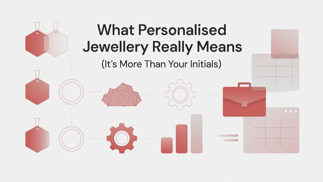 Professional header image for list-based article: What Personalised Jewellery Really Means (It's More Than ...