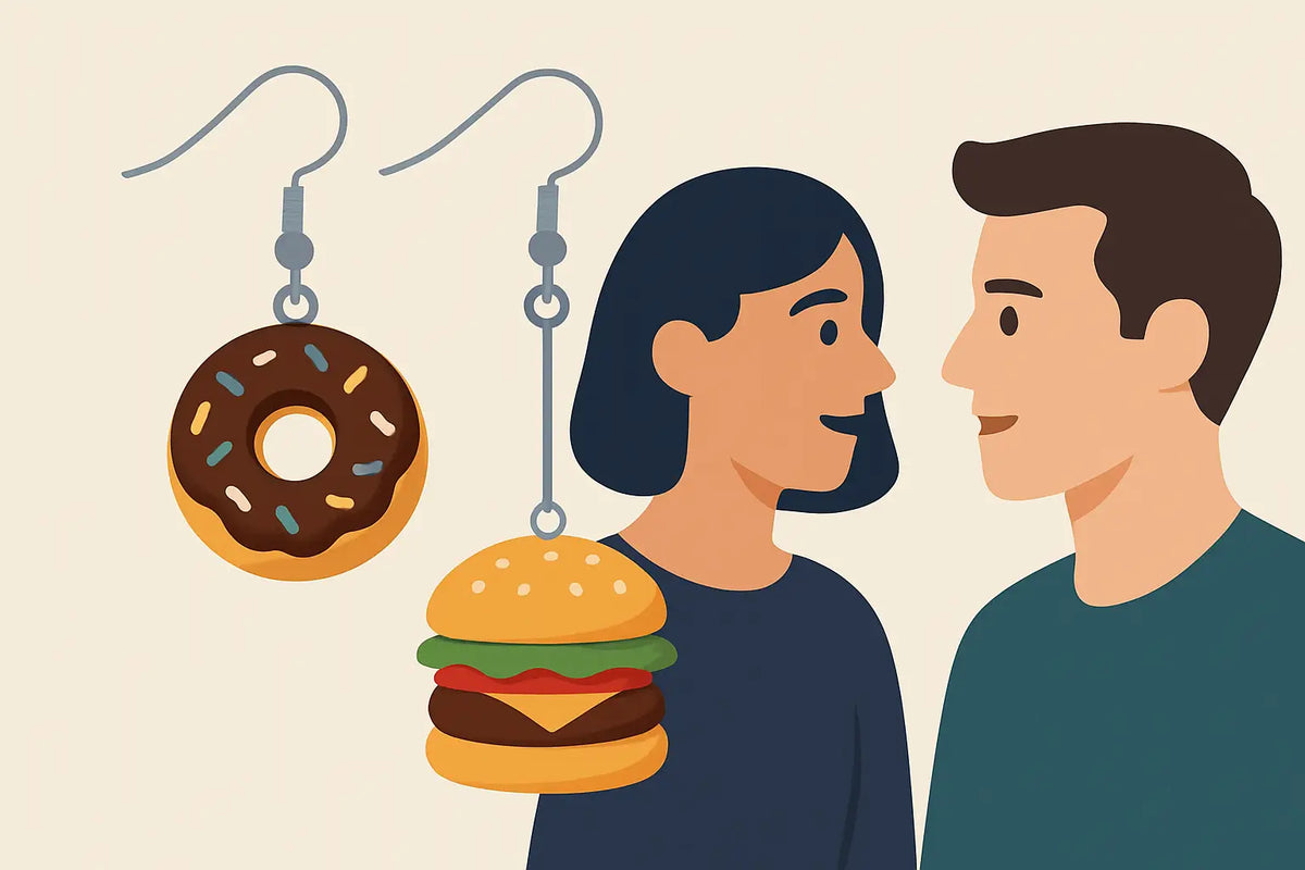 Realistic Mini Food Earrings That Start Talk
