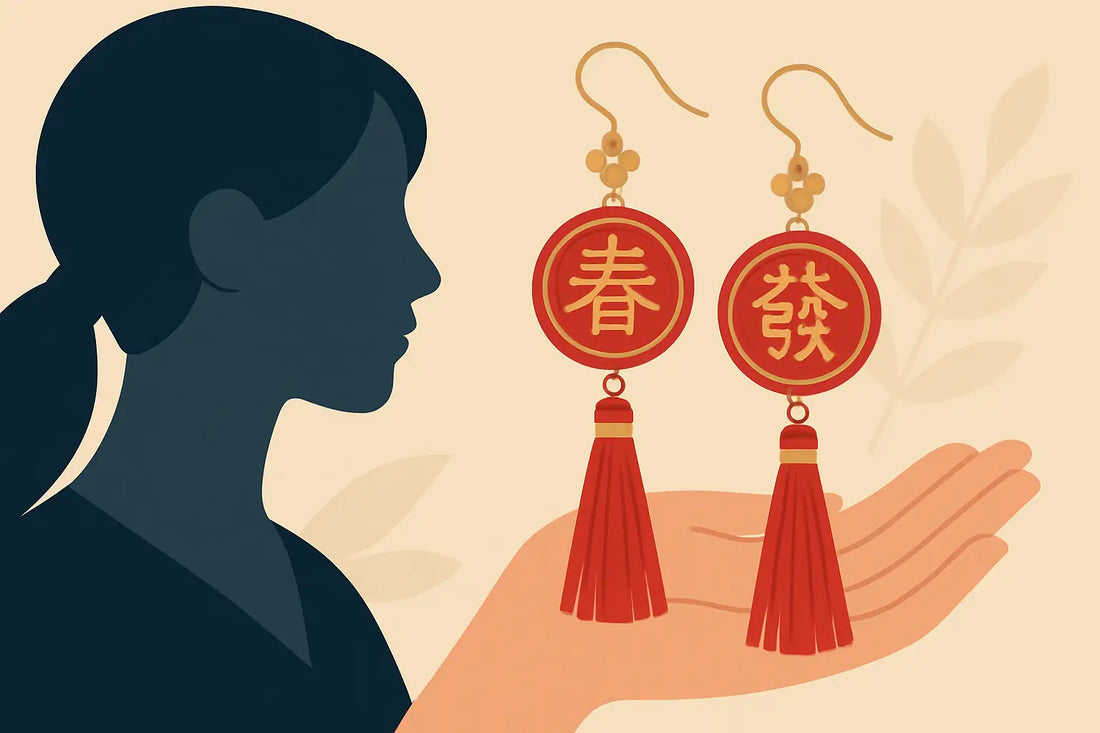 Handmade Chinese New Year Earrings Worth Collecting