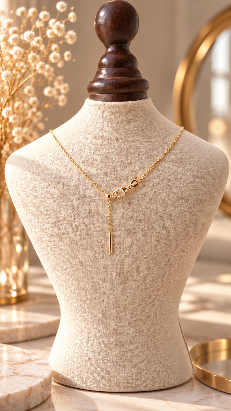 14K Gold Necklace Chain (gold-plated)