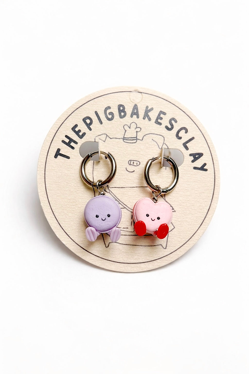 May and Colette Jellycat-Inspired Macaron Dangles