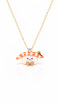 The Smiley Salmon Crystal Miniature Charm