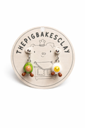 UK Jellycat-inspired Avocado and Egg Jellycat Earrings (a variety)