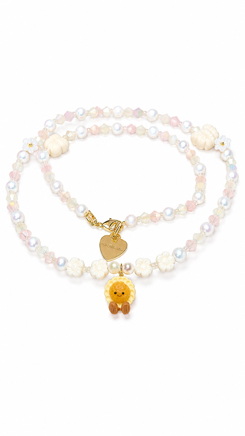 Pineapple Tart Jellycat Hand-Beaded Necklace