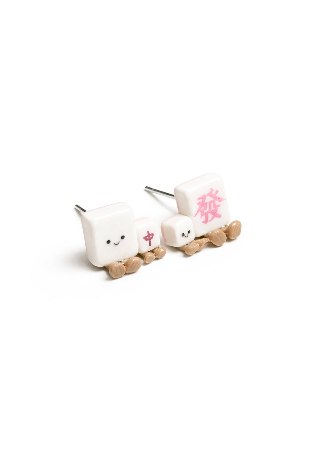 The Mahjong Family earrings (INSTOCK)