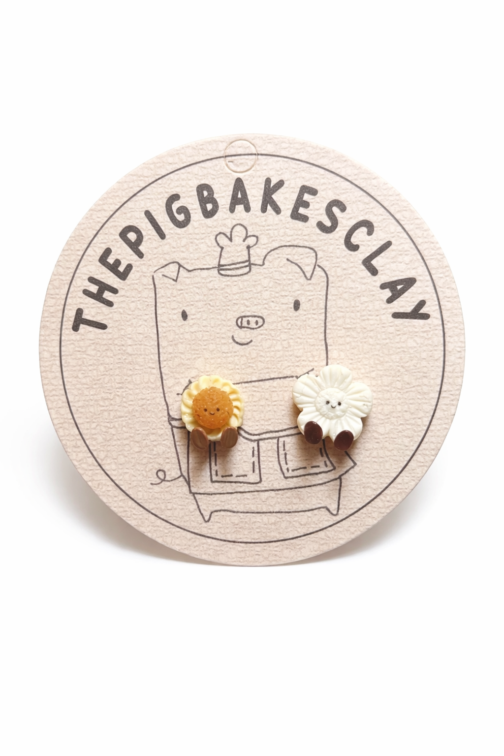 Pineapple Tart and Kueh Bangkit Jellycat Ear Studs