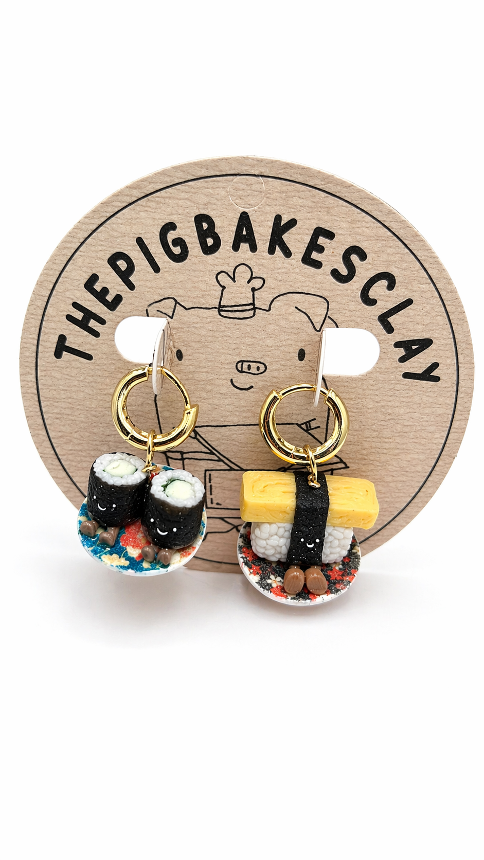Tamago Nigiri and Maki Roll Jellycat Accessories (a variety)