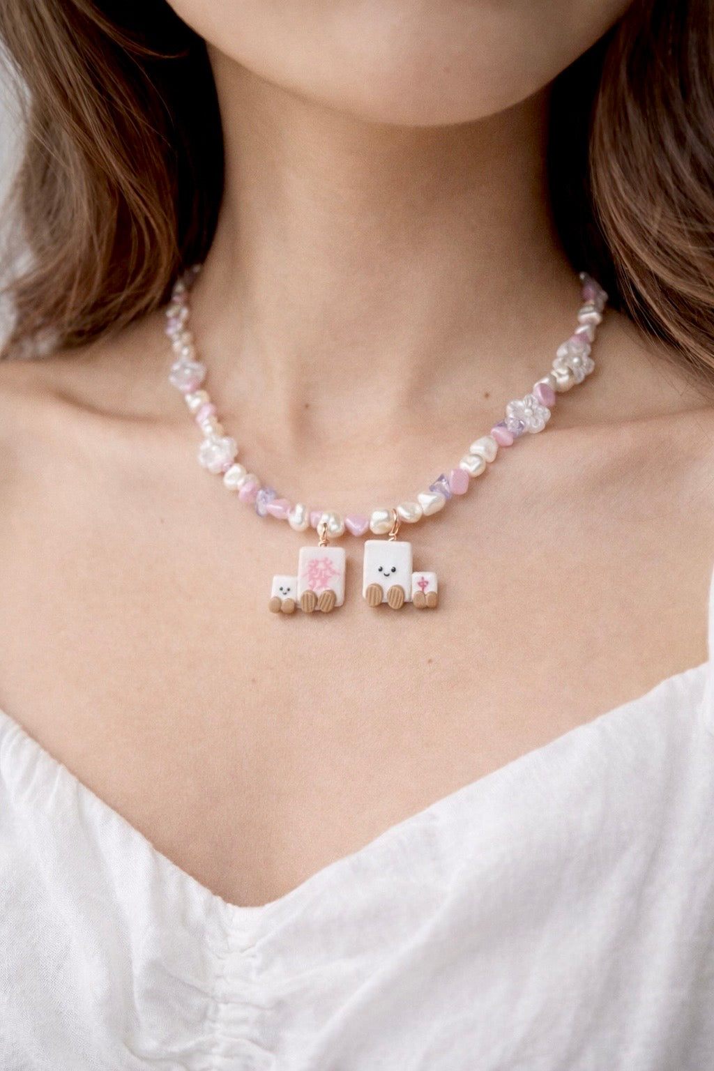 The Mahjong Family earrings (INSTOCK)