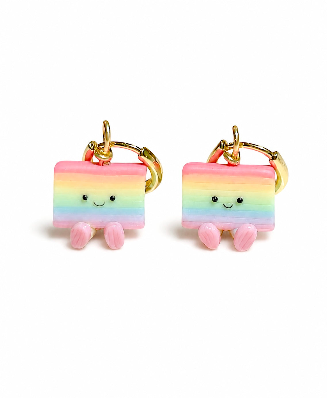 Rainbow Kueh Lapis Jellycats Earrings (a variety)