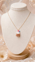 Teh Dabao Bag Chain Necklace in 14k gold (a variety)