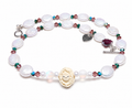 Abalone Hand-Beaded Necklace