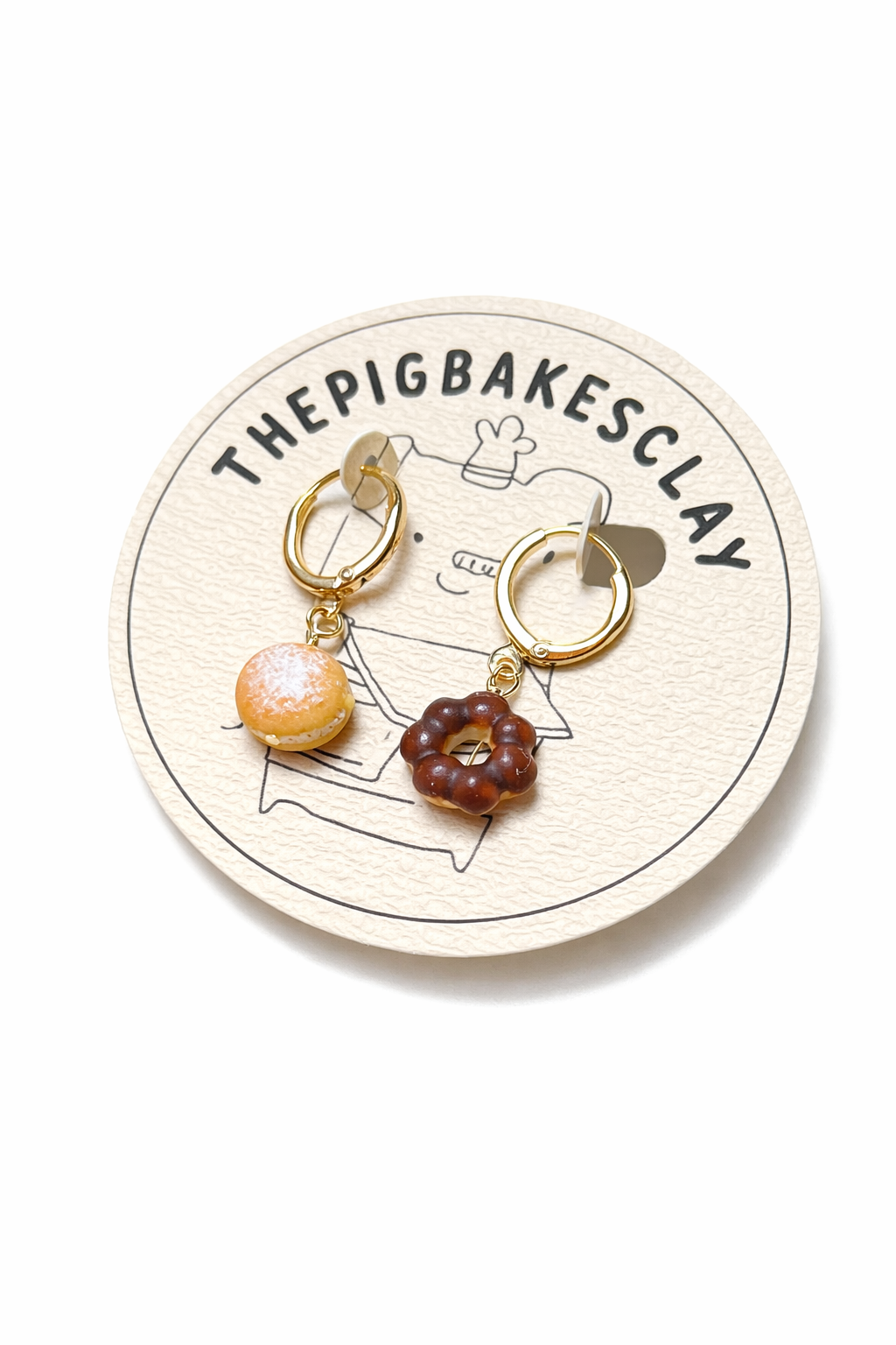 Mister Donut-inspired Earrings (INSTOCK, a variety)