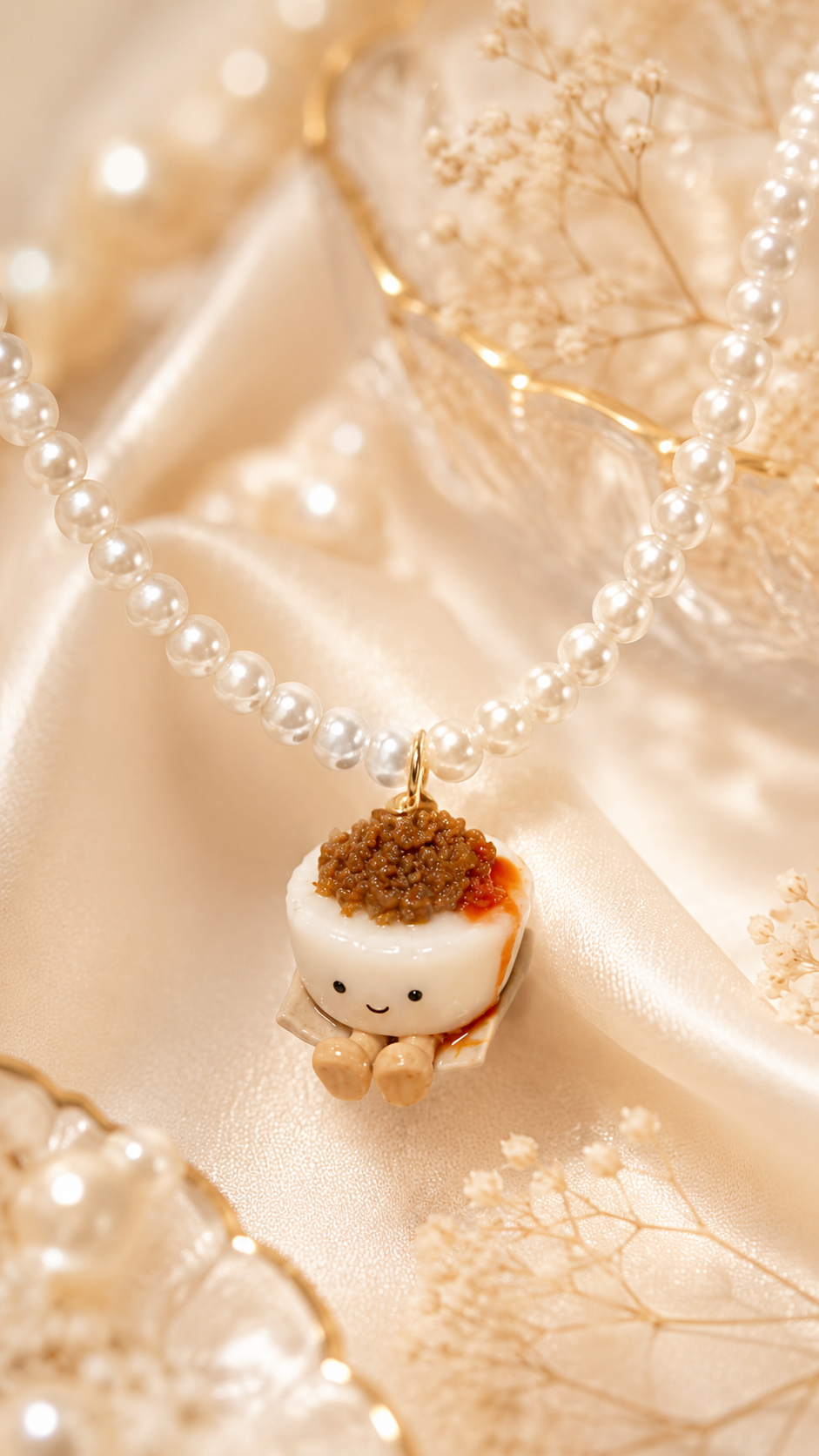 Chwee Kueh Pearl Necklace
