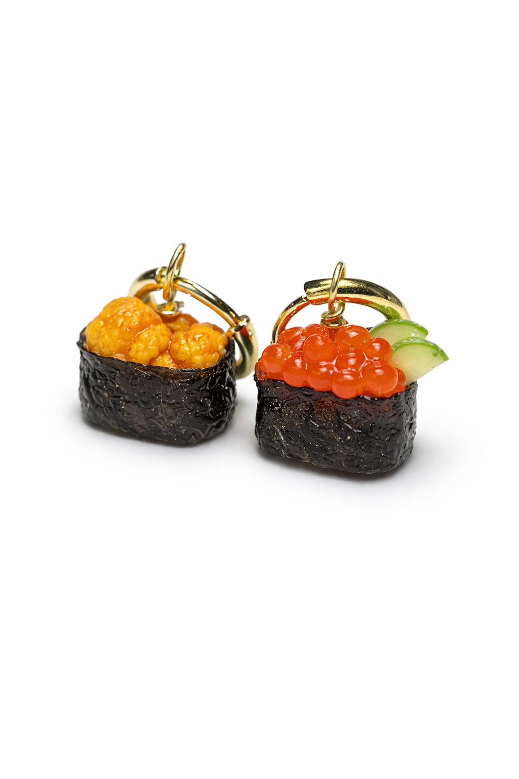 Ikura and Uni Sushi Earrings (PREORDER, wait time of 4-8weeks)