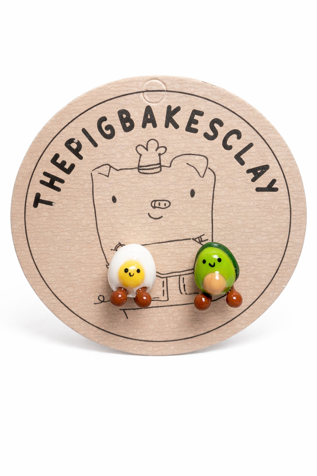 UK Jellycat-inspired Avocado and Egg Jellycat Earrings (a variety)