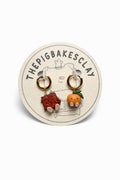 Mandarin Orange and Bakwa Jellycat Earrings (a variety)