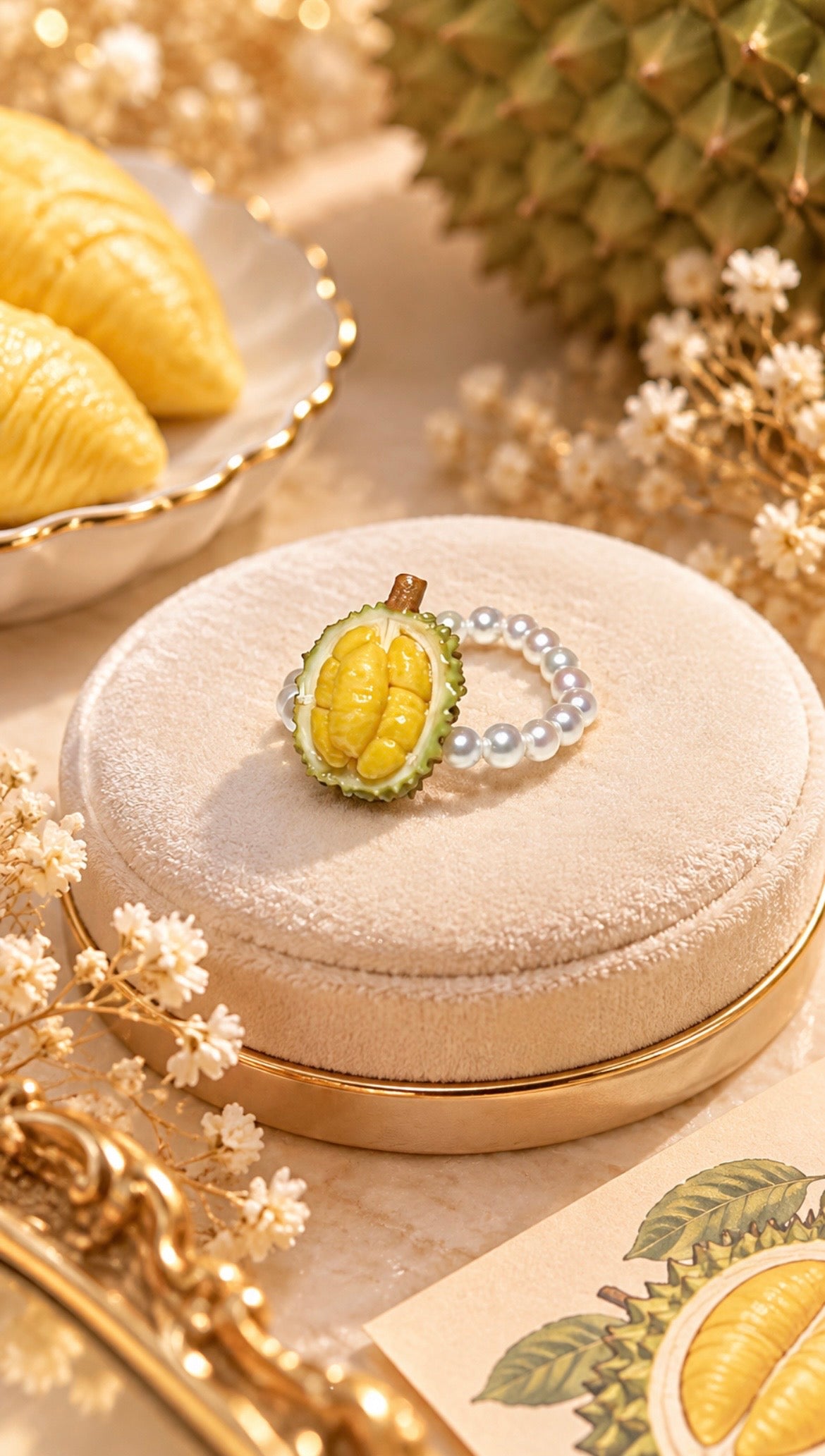 The Durian Pearl Ring