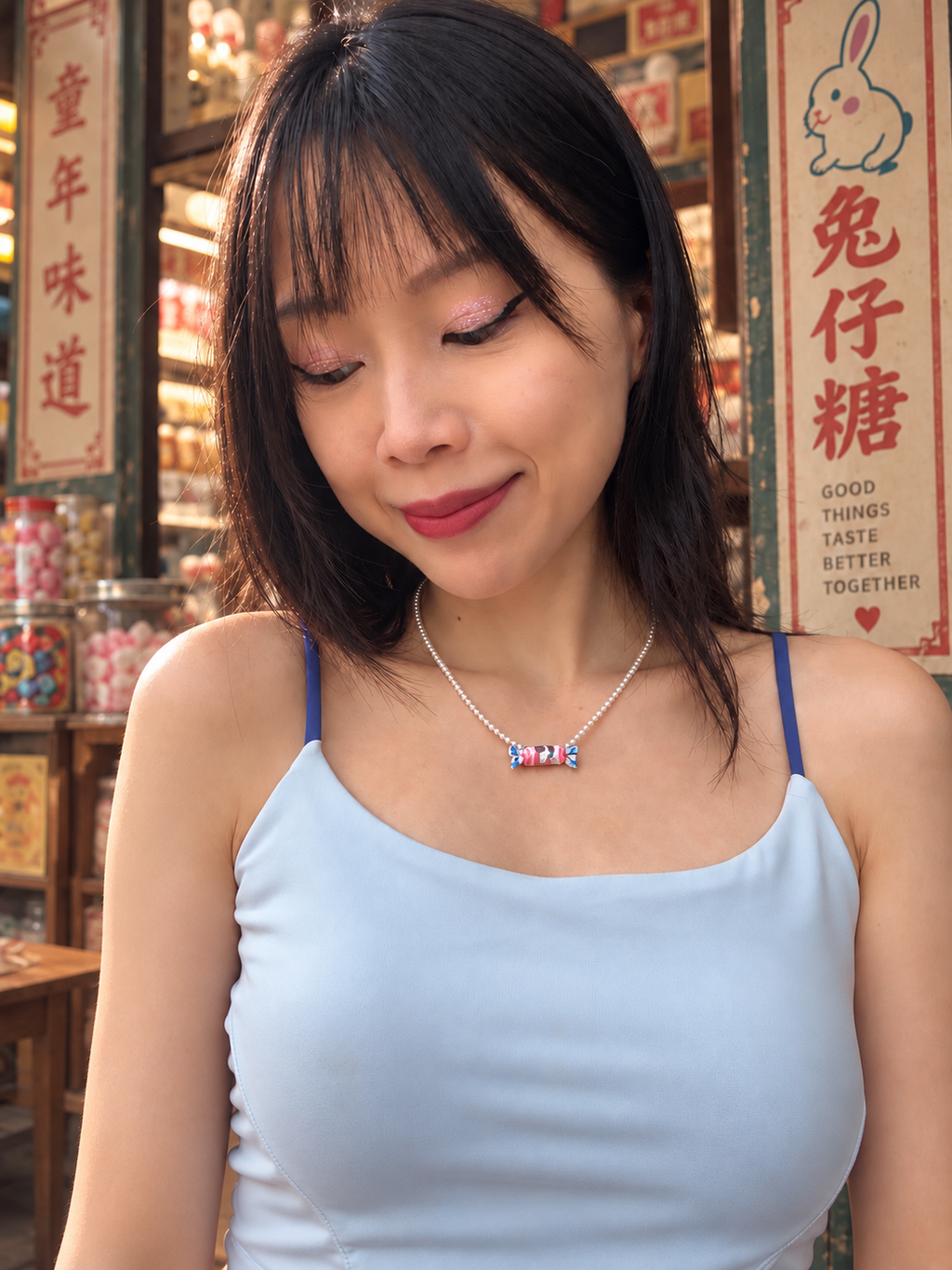 The Rabbit Sweet Pearl Necklace