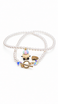 Iced Gem Jellycat Hand-Beaded Pearl Necklace