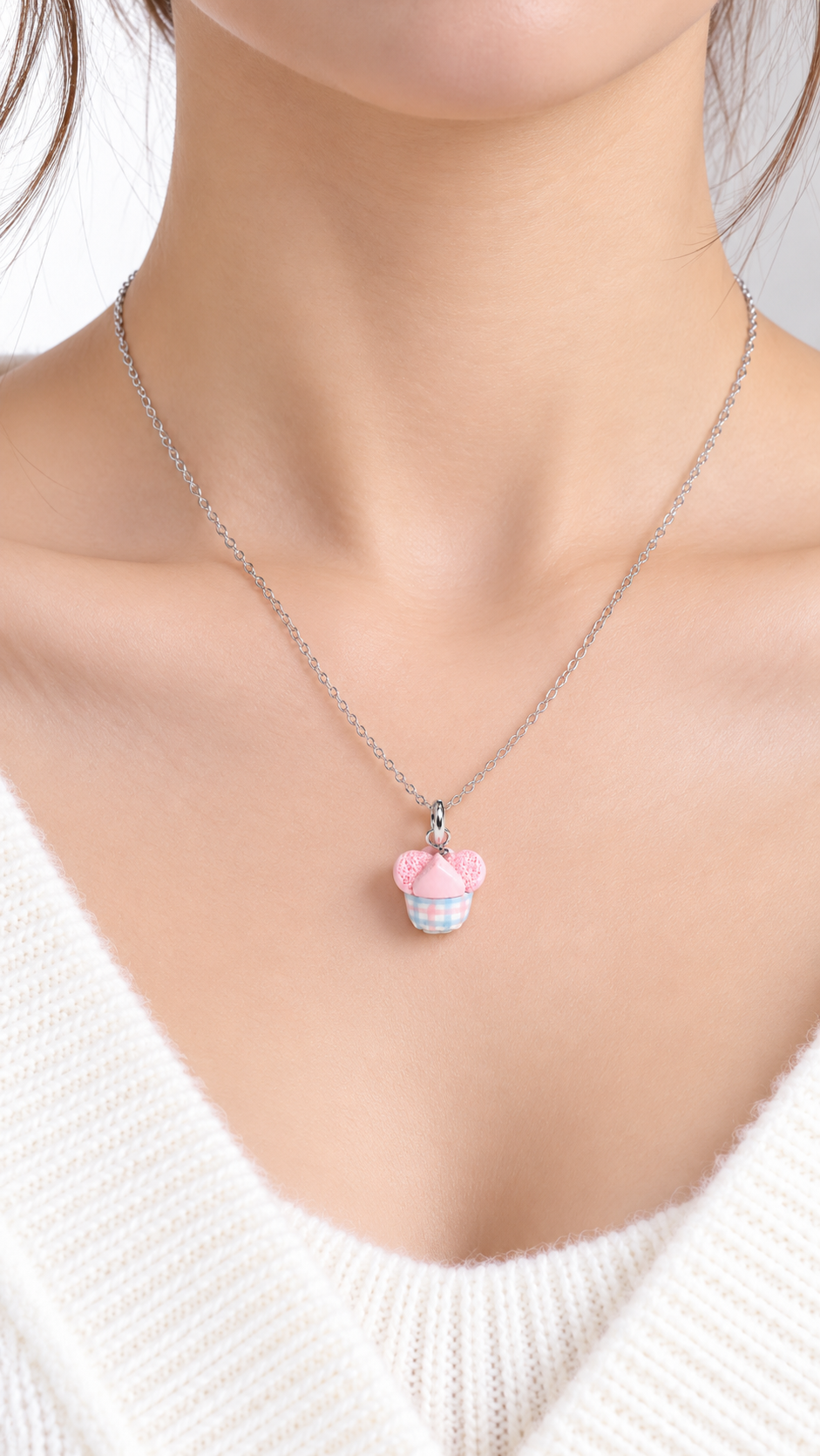 The Huat Kueh Miniature Charm in Gingham