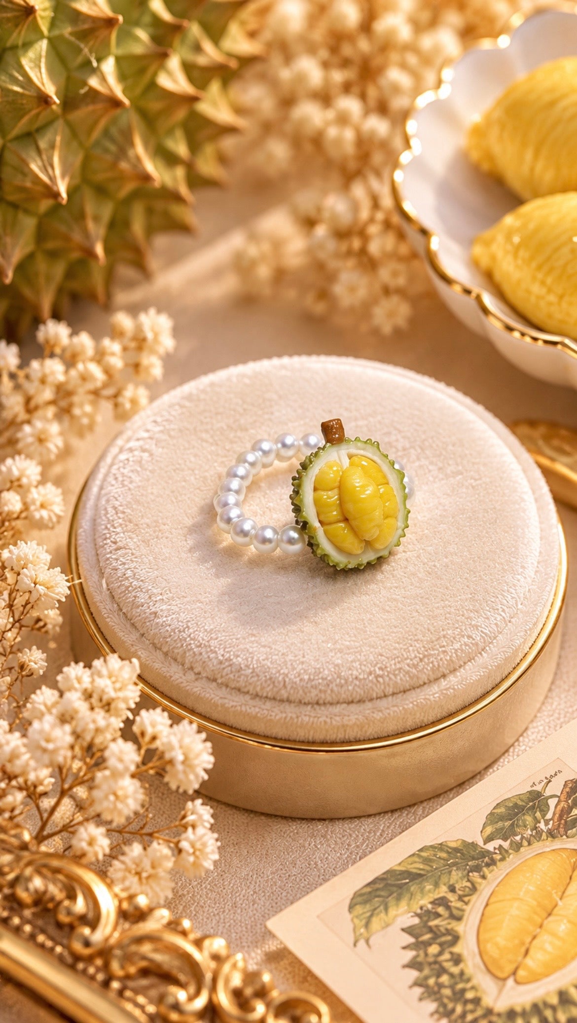 The Durian Pearl Ring