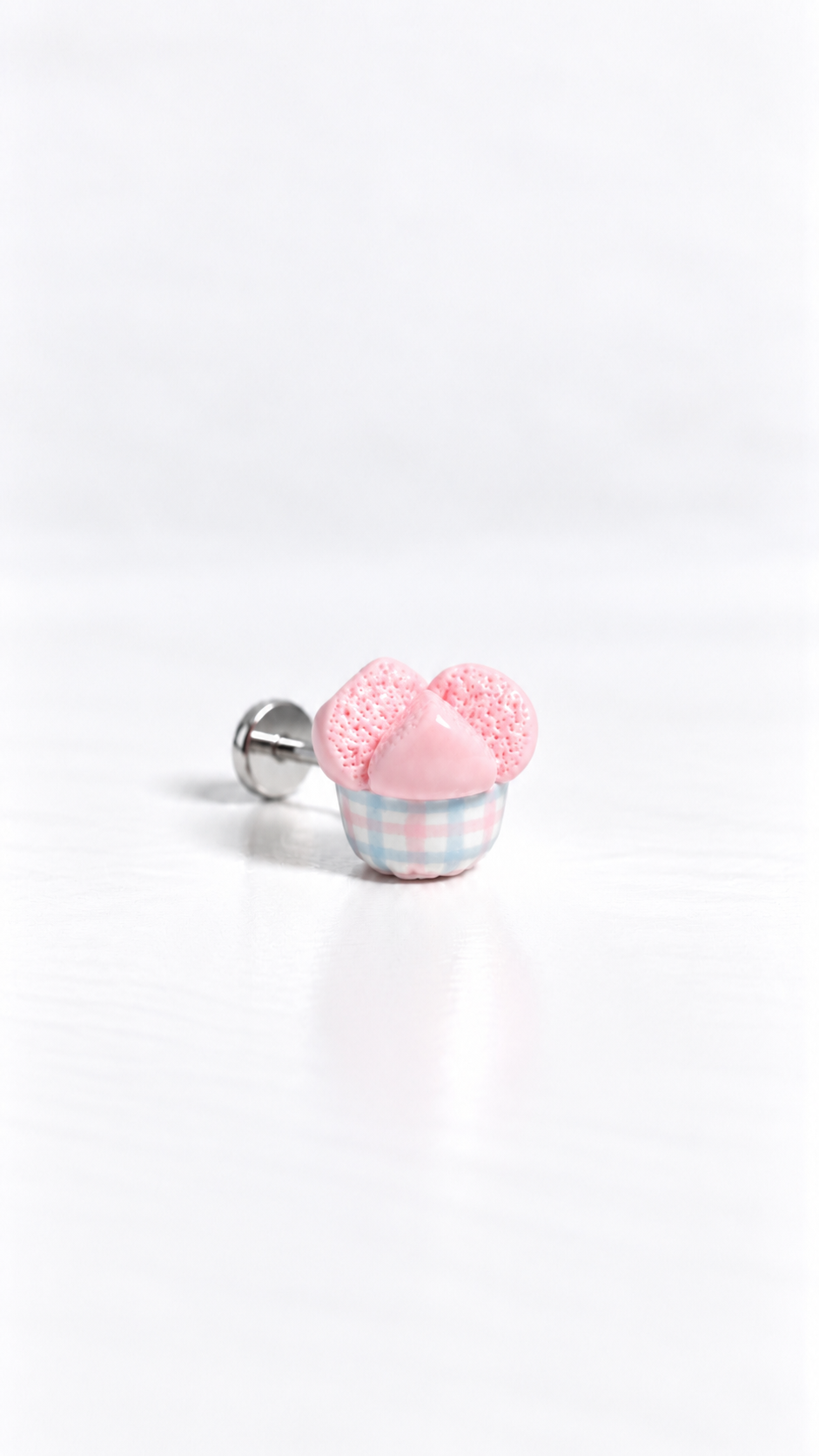 The Huat Kueh Miniature Charm in Gingham