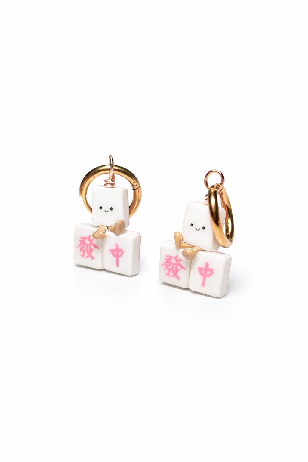 The Mahjong Family earrings (INSTOCK)