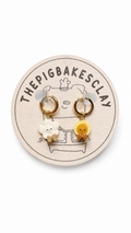 Pineapple Tart and Kueh Bangkit Jellycat Earrings (a variety)