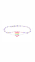 Hand-Beaded Kueh Lapis Jellycat Swaroski Pearl and Purple Chalcedony Long Necklace