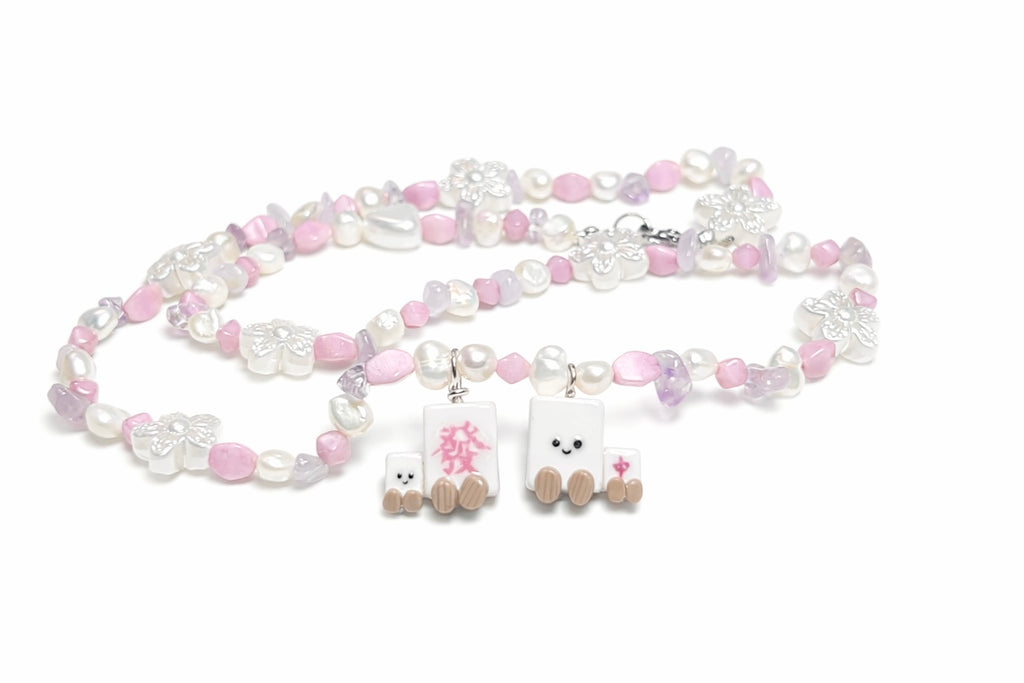 The Mahjong Family earrings (INSTOCK)