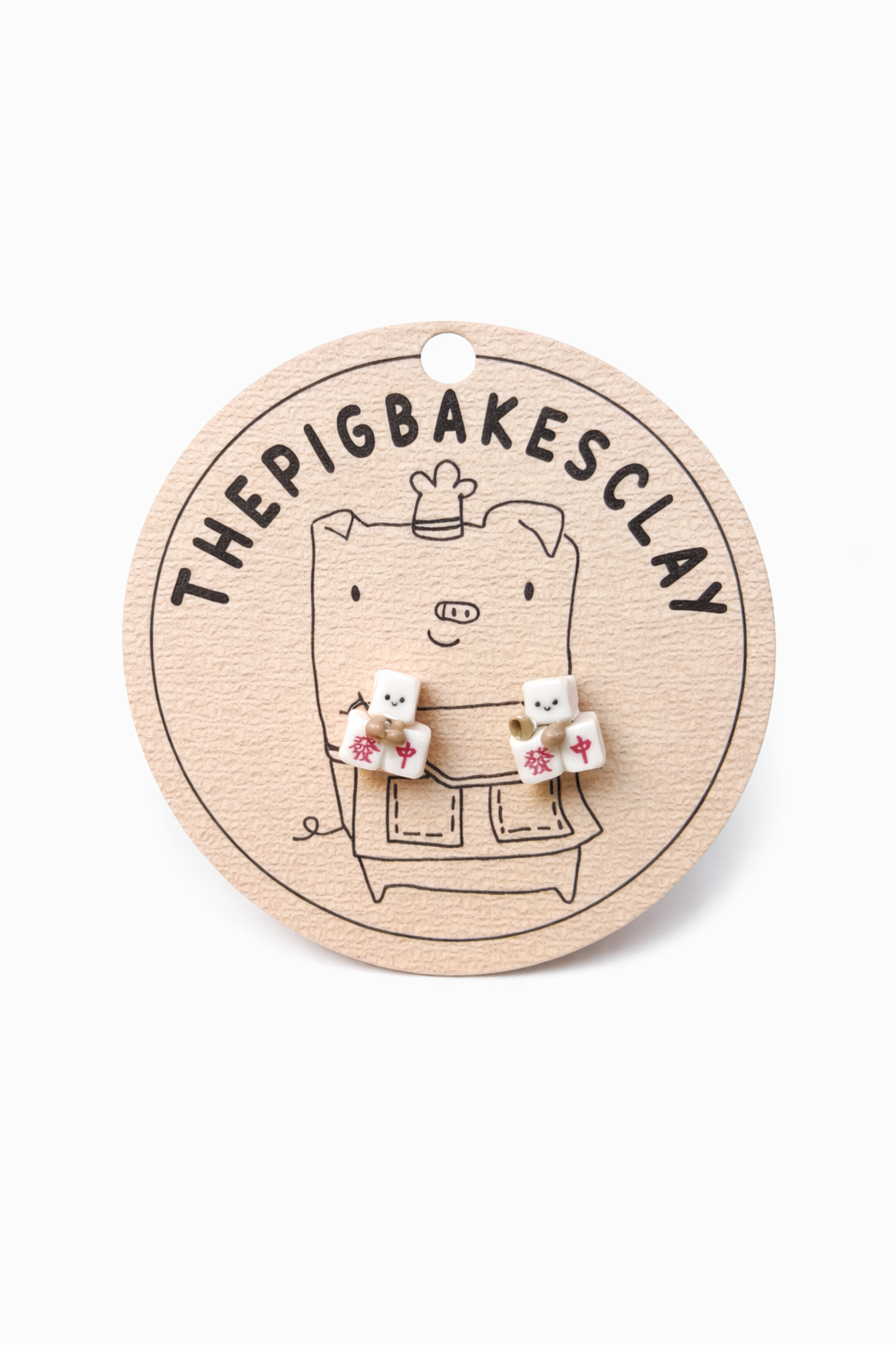 The Mahjong Family earrings (INSTOCK)