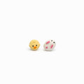 Chick and Rabbit Chinese Bao Studs