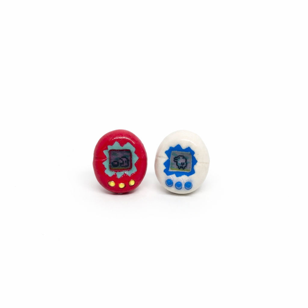 Tamagotchi Earring Studs