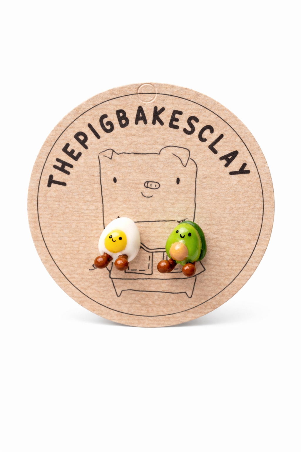 UK Jellycat-inspired Avocado and Egg Jellycat Earrings (a variety)
