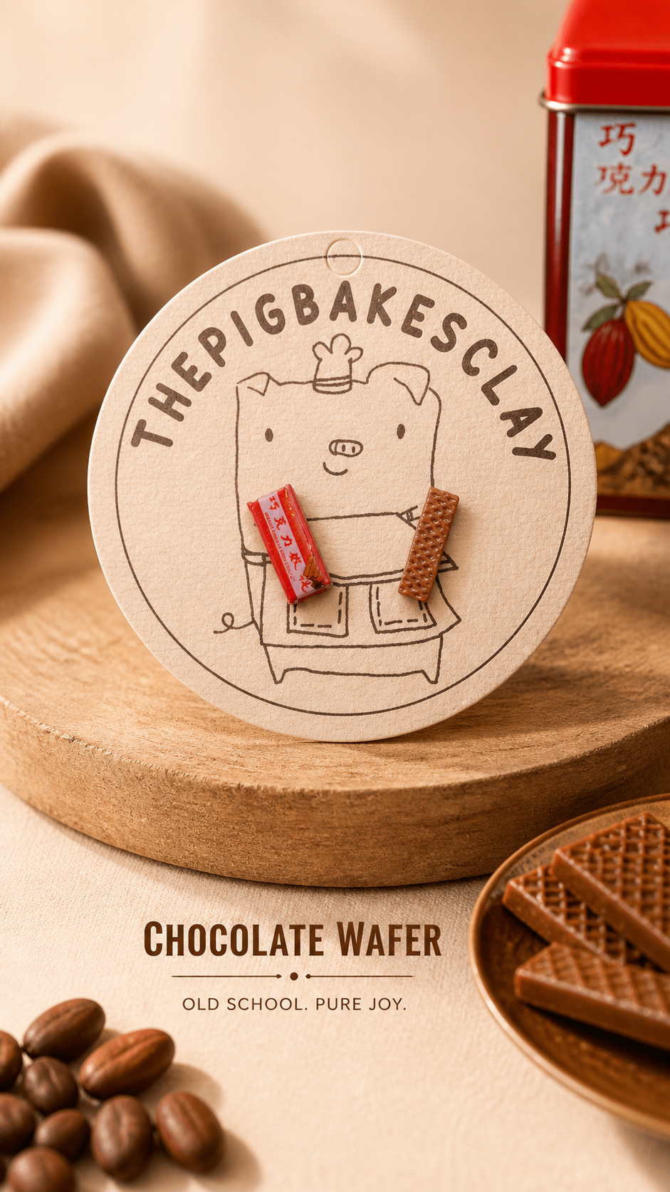 Old School Chocolate Wafers