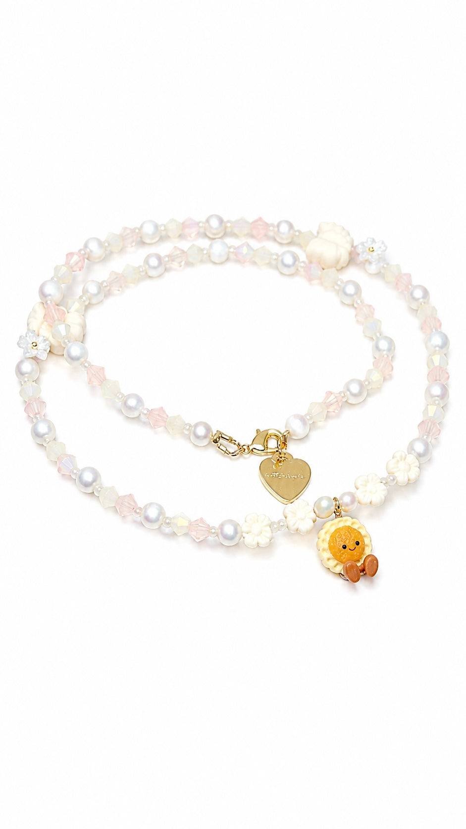 Pineapple Tart Jellycat Hand-Beaded Necklace