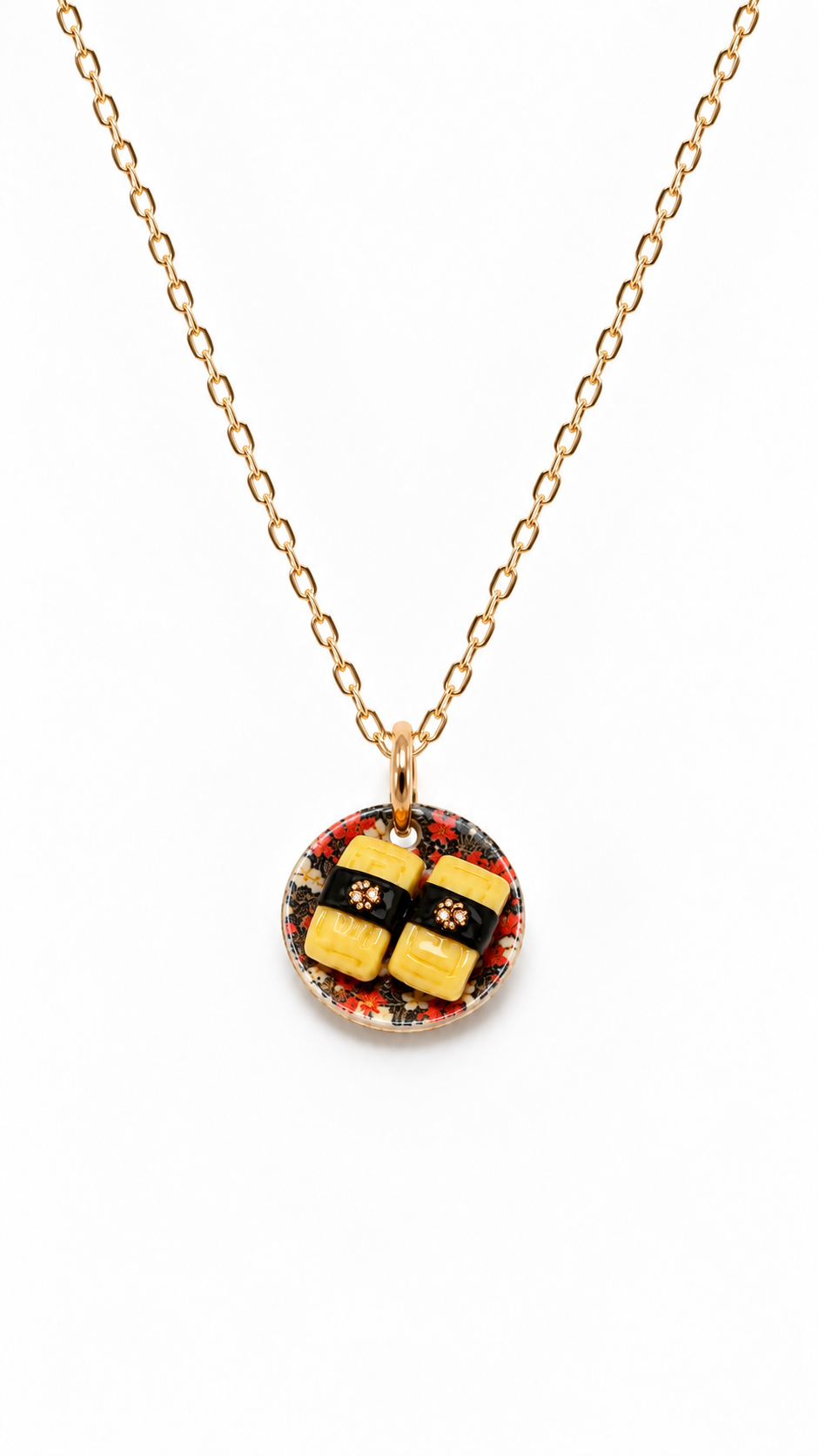 The Tamago Sushi Plate Miniature Charm