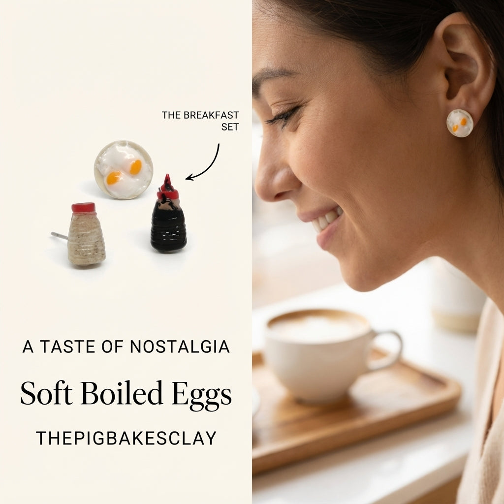 Soft Boiled Eggs, Pepper and Soy Sauce Studs