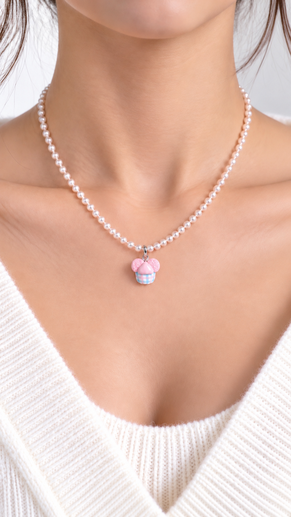 The Huat Kueh Miniature Charm in Gingham