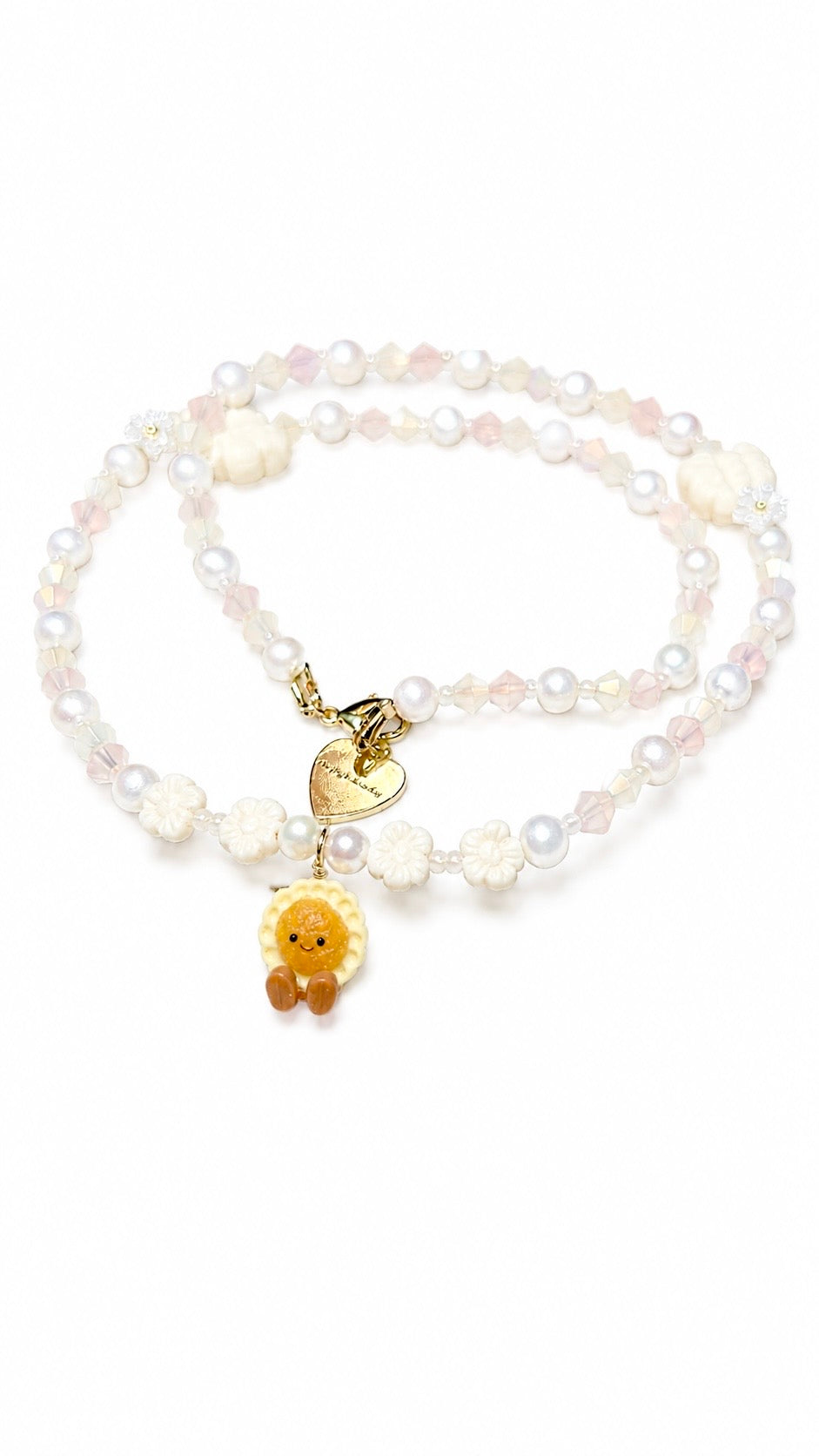 Pineapple Tart Jellycat Hand-Beaded Necklace