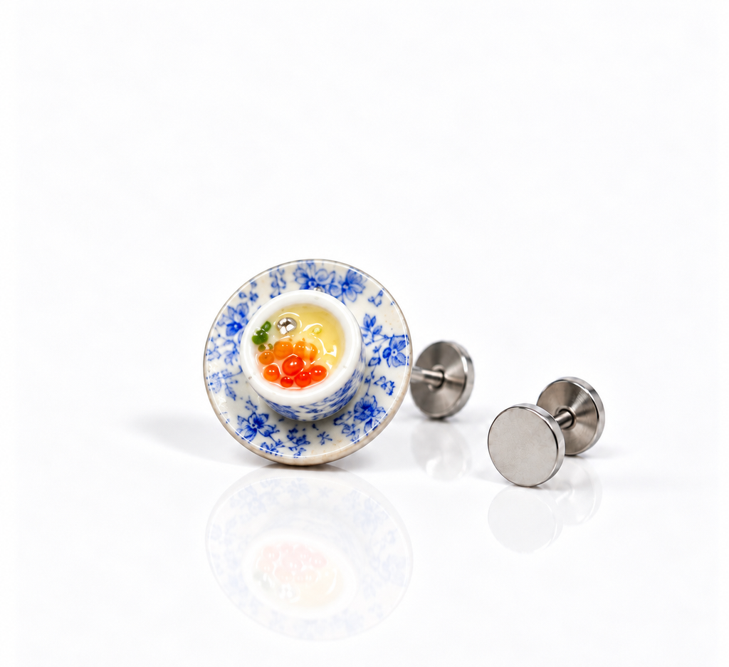 The Chawanmushi Miniature Charm
