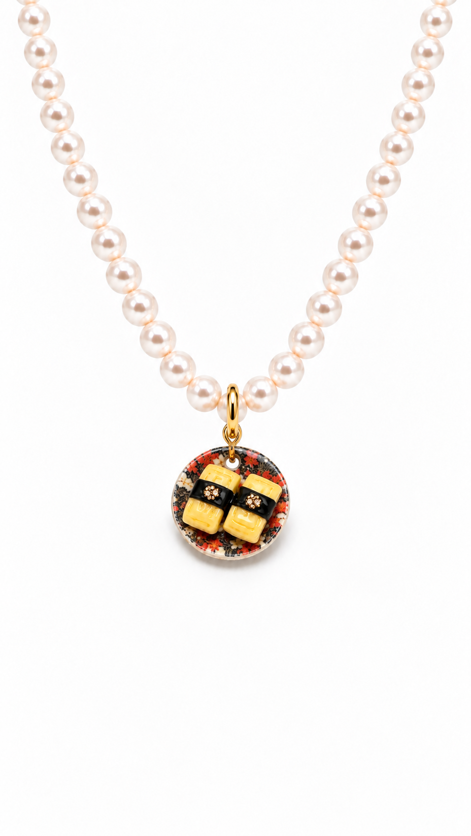 The Tamago Sushi Plate Miniature Charm