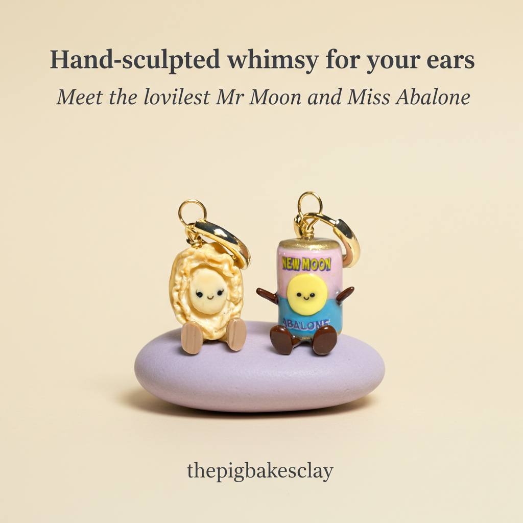 Abalone Couple Jellycat Earrings (a variety)