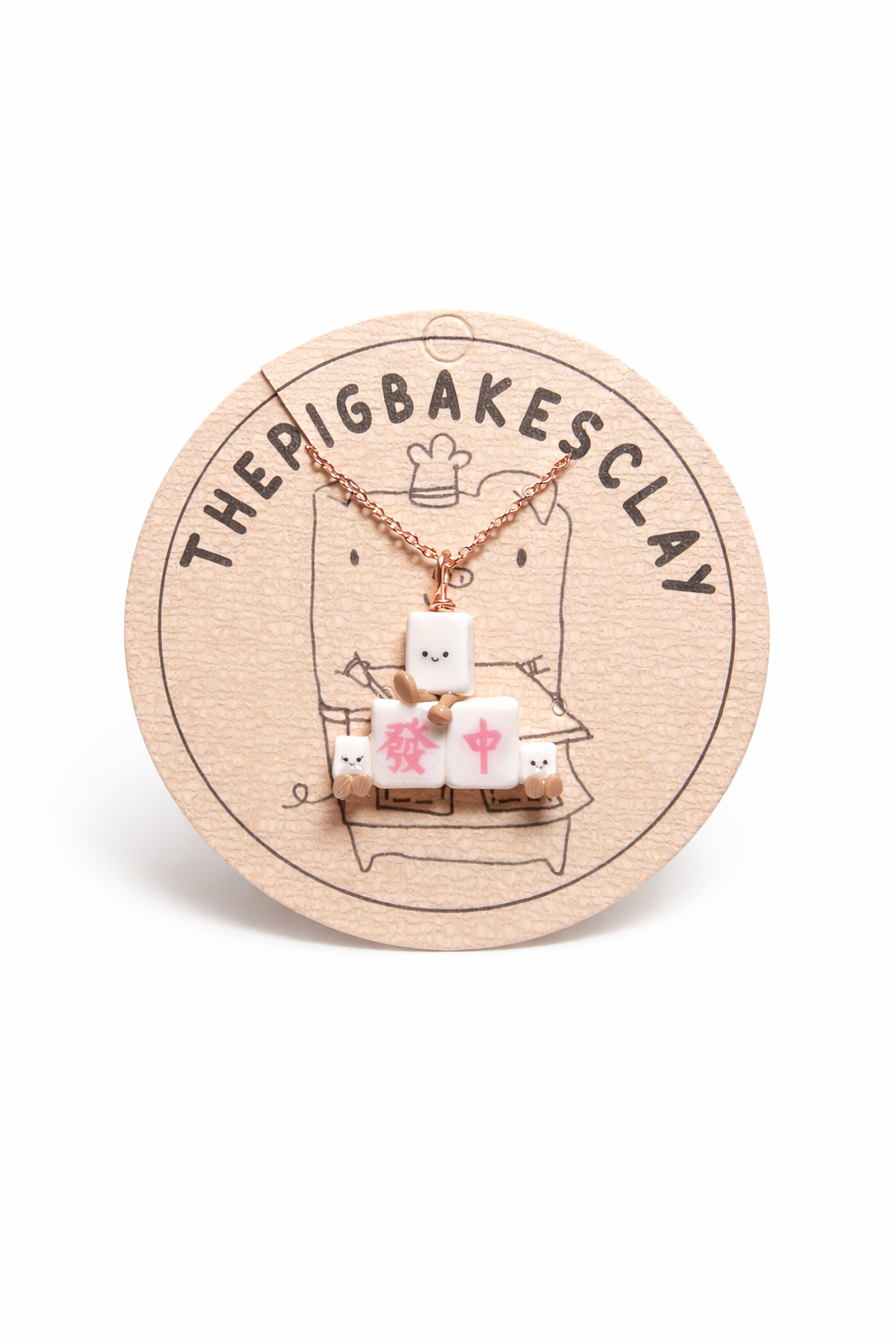 The Mahjong Family earrings (INSTOCK)