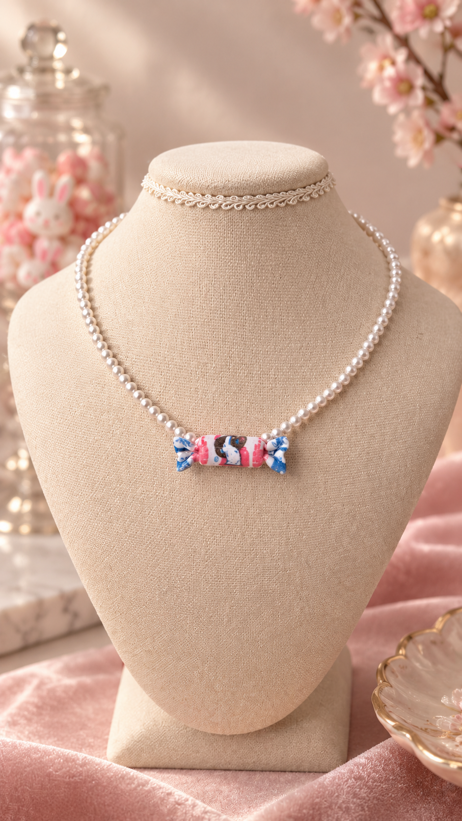 The Rabbit Sweet Pearl Necklace
