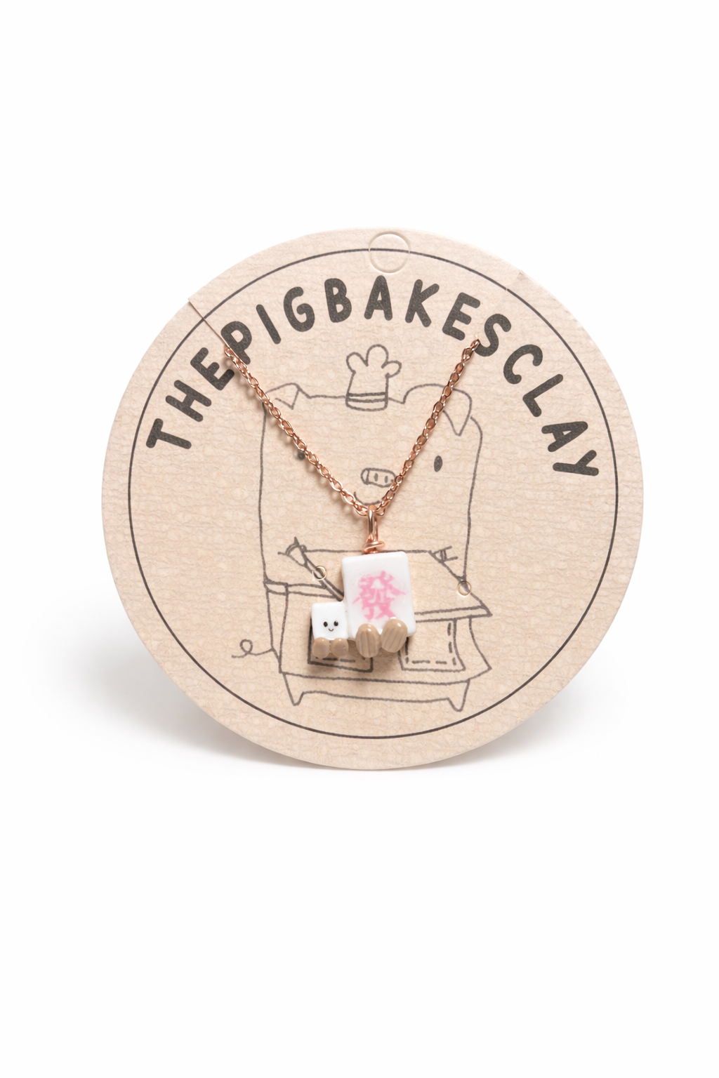 The Mahjong Family earrings (INSTOCK)