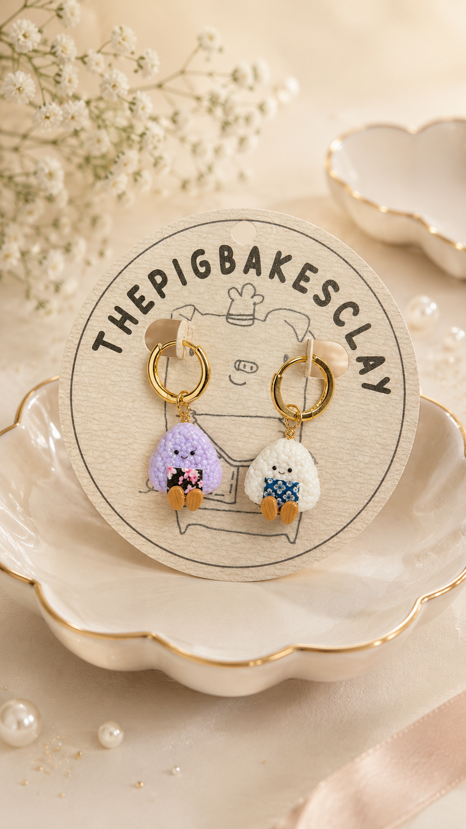 Onigiri Jellycat Dangles