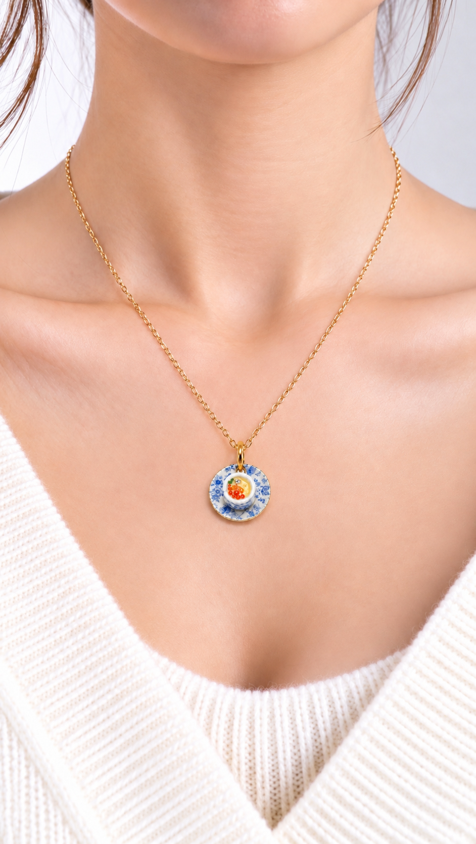 The Chawanmushi Miniature Charm
