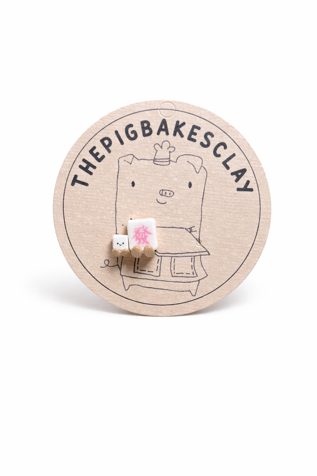 The Mahjong Family earrings (INSTOCK)